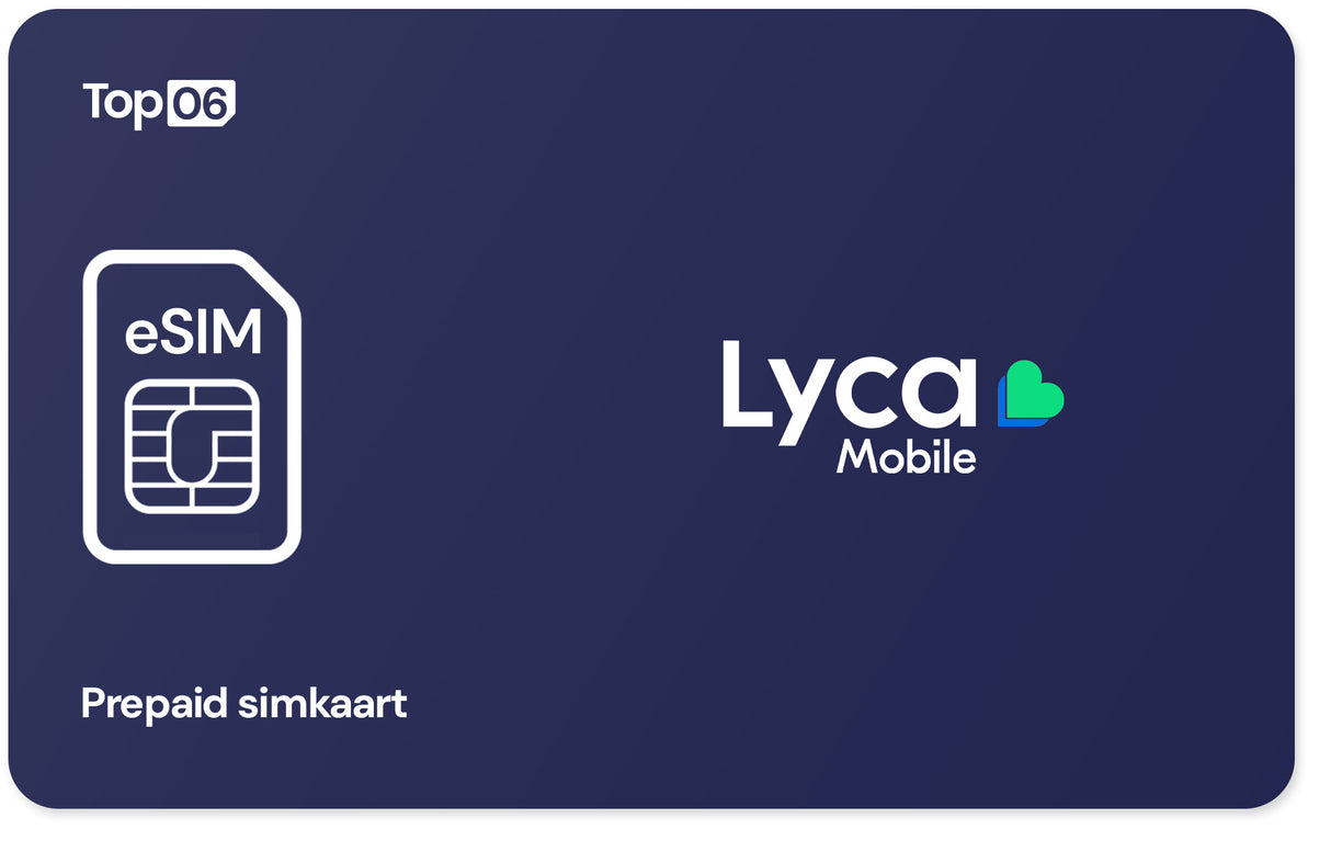 Lyca eSIM + Bundel Unlimited